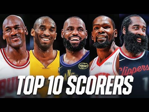 NBA’s Top 10 Scorers Ever