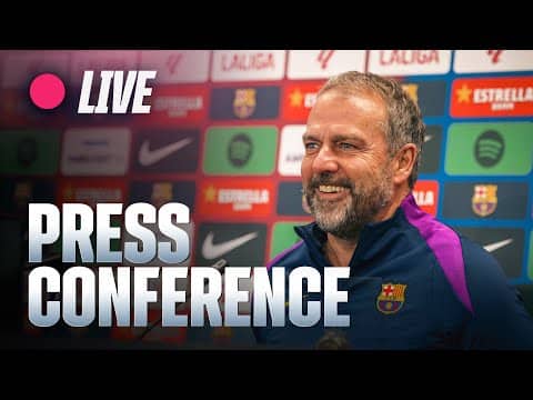 🔴 LIVE | HANSI FLICK PRESS CONFERENCE (RACING SANTANDER vs FC BARCELONA) 🔵🔴