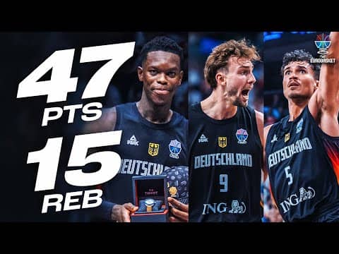 Schröder, Franz, & Da Silva Were COOKING In the Final! | FIBA EuroBasket 2025 | September 14, 2025