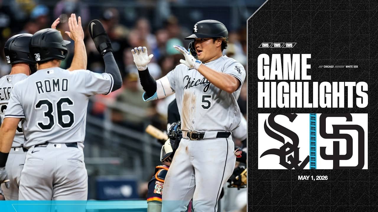 HIGHLIGHTS: Murakami & Montgomery HOMER vs. Padres (5.1.26)