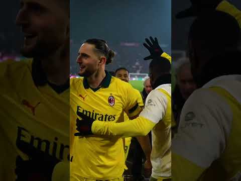 Le duc, Adrien Rabiot seals the deal | #BolognaMilan #shorts