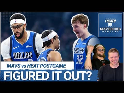 How the Dallas Mavericks Rookies & Anthony Davis UNLOCKED a Competent Offense | Mavs Postgame
