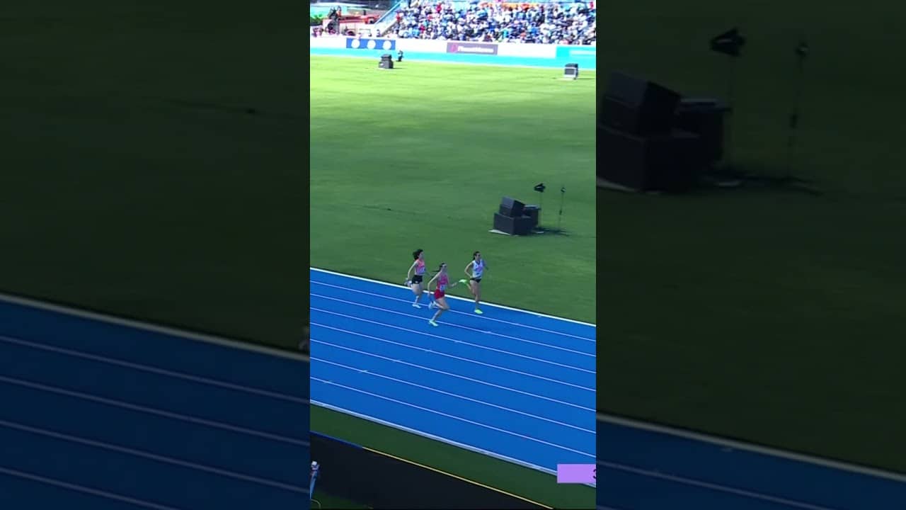 Canada comeback and Belgium hold on in dramatic mixed 4x400m finish at the #WorldRelays 🥵