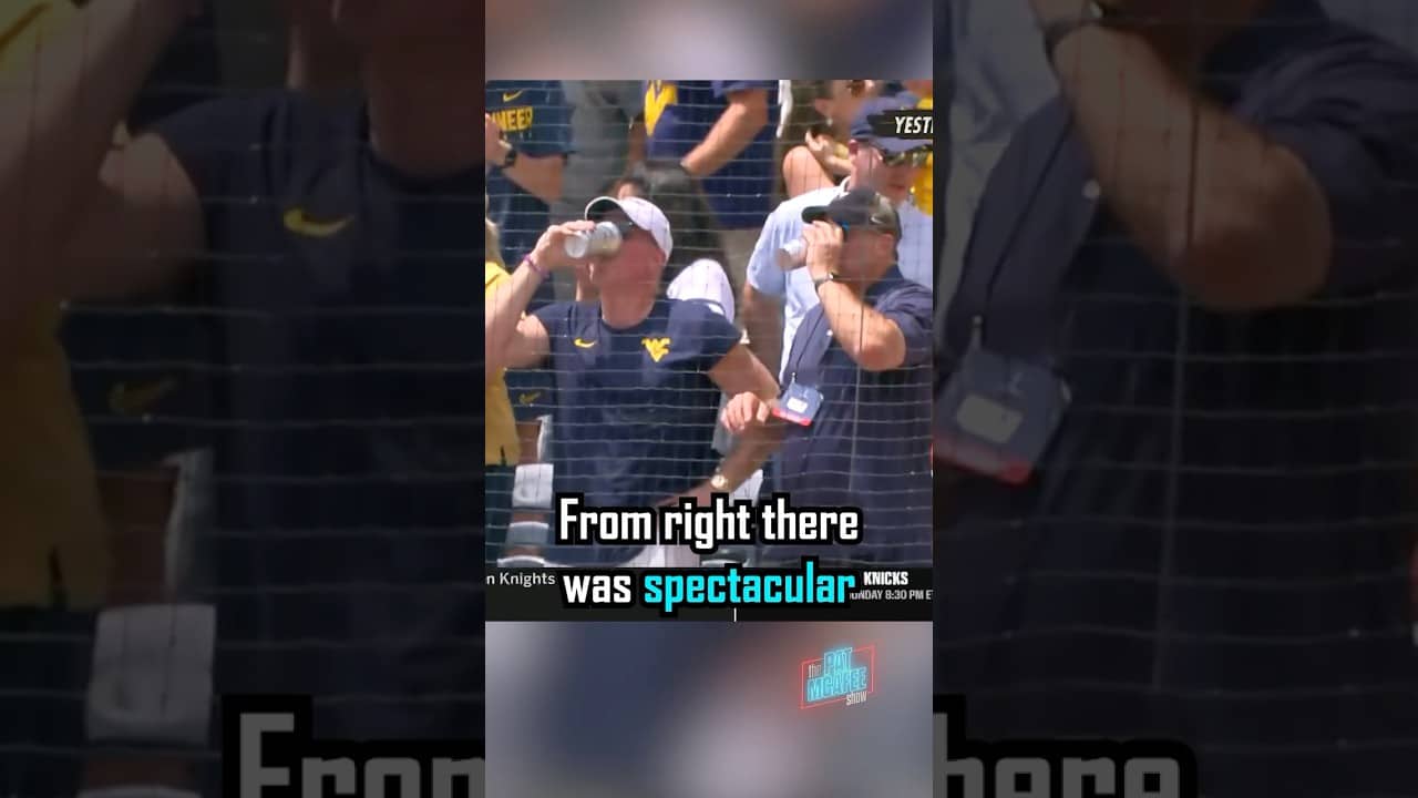 We had a GREAT time at the WVU Baseball game… It was an UNBELIEVABLE day