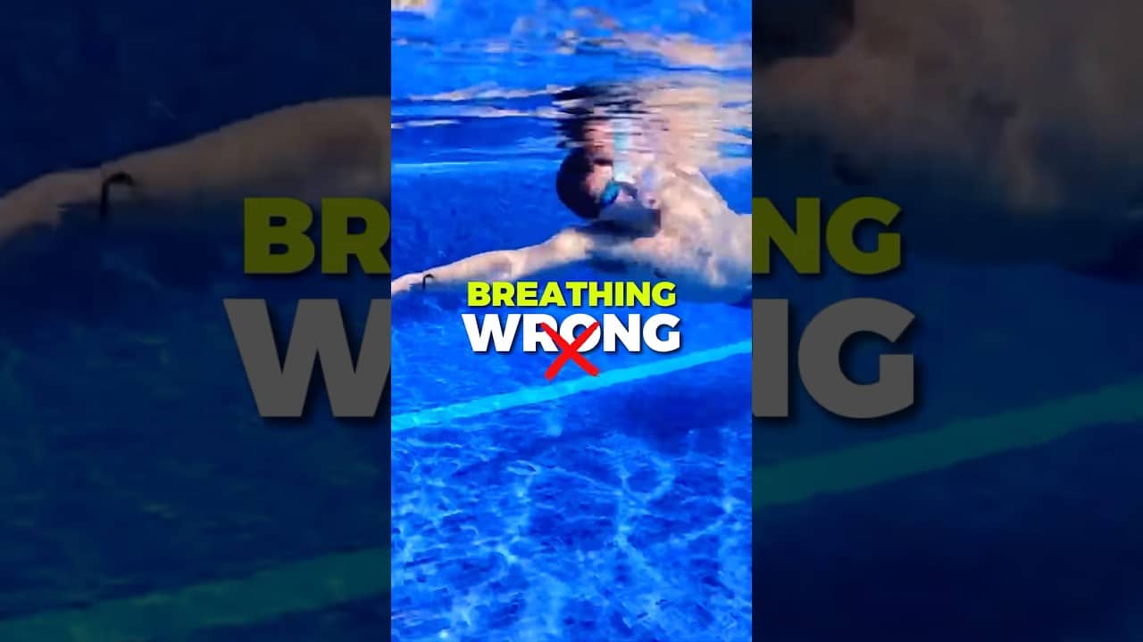Stop doing this while swimming!