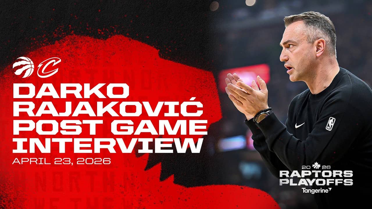 Darko Rajakovic | RD1 GM3 Post Game vs Cavaliers | April 23, 2026
