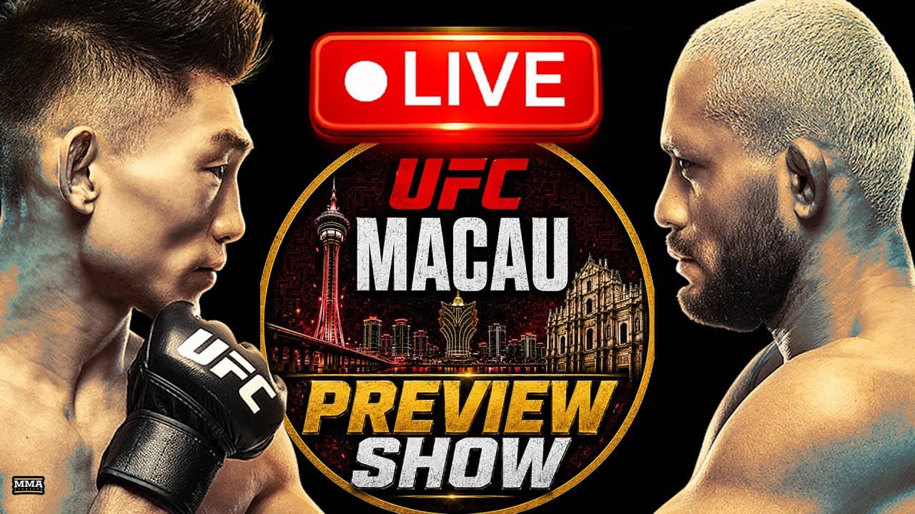 UFC Macau:  Song Yadong vs. Deiveson Figueiredo LIVE Preview Show | MMA Fighting