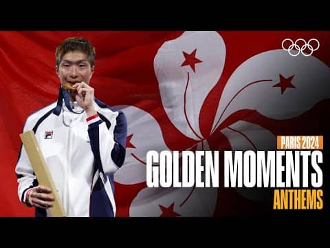 🏆 Historic Glory for Hong Kong! ✨ The best of Hong Kong at the #Paris2024 Olympic Games | Anthems