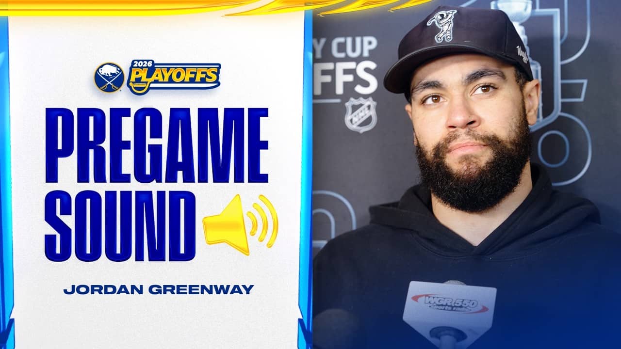 "We've Got To Find Ways" | Jordan Greenway Ahead Of Game 6 | Buffalo Sabres vs Montreal Canadiens