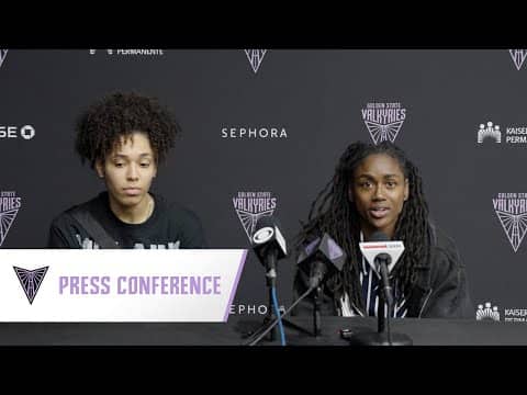 Janelle Salaün and Tiffany Hayes | Valkyries 2025 End of Season Interview
