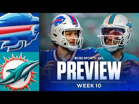 Bills vs Dolphins Game Preview: Predictions and Best Bets | NFL Week 10