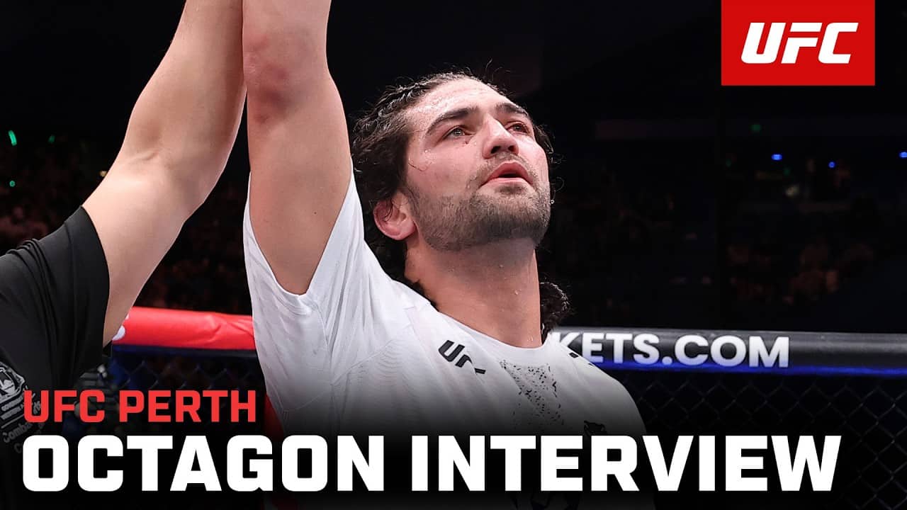 Wes Schultz Octagon Interview | UFC Perth