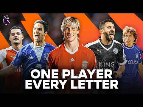 Premier League Goals A–Z | Who’s Your Pick for Every Letter? Part 2