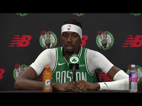Chris Boucher Speaks On Why He Came To Boston & More at Celtics 2025 Media Day!