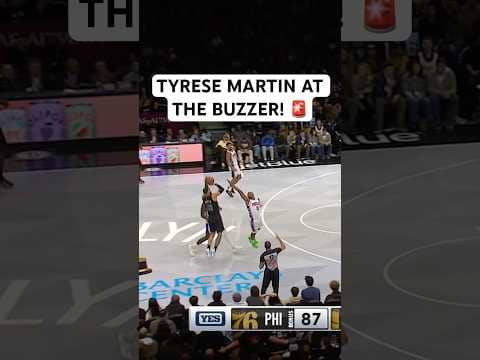 Martin nails it at the buzzer going into the 4th!