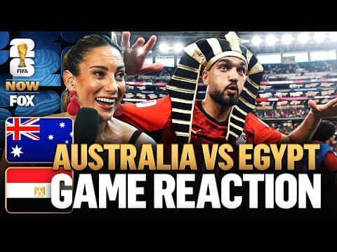 EGYPT MAKES HISTORY 🇪🇬🚨 Instant Reaction to Egypt's HUGE win in Penalties vs. Australia ⚽️