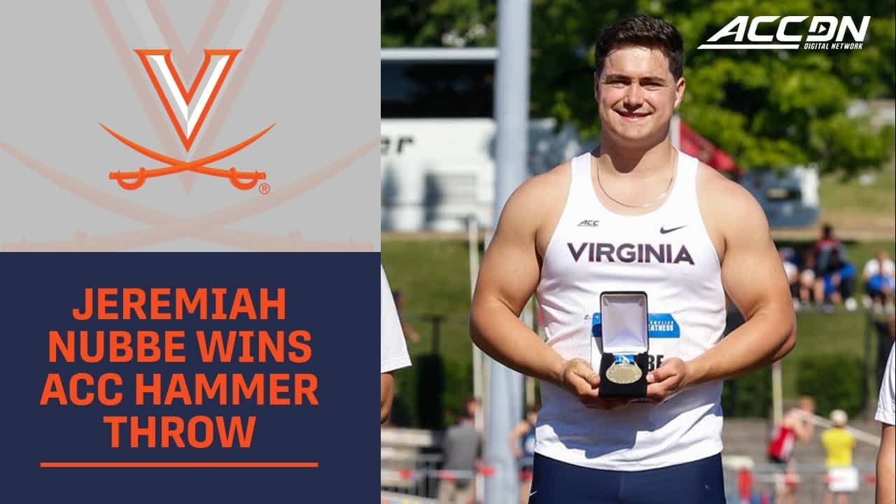 Virginia's Jeremiah Nubbe Wins ACC Hammer Throw Title
