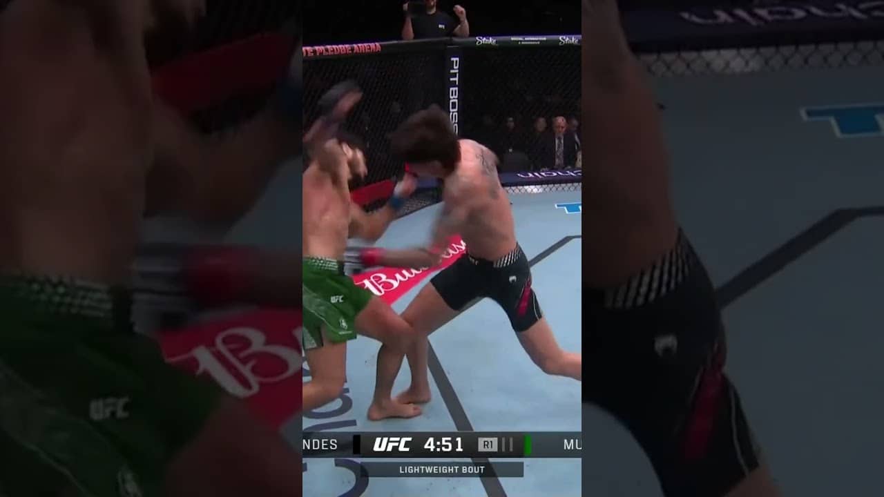 Bahamondes knocks him down! #ufcseattle