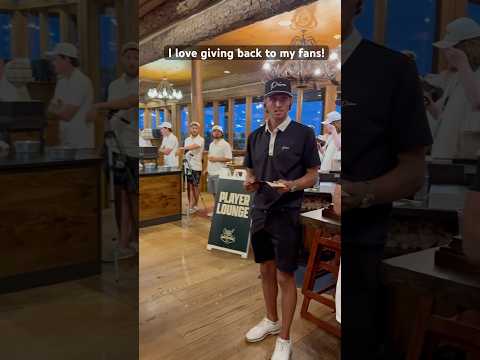 This random golfer asked for my autograph! #Shorts #golf