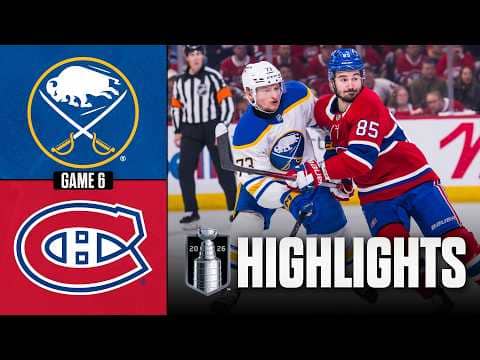 Sabres vs. Canadiens | NHL Playoff Highlights | Game 6 | May 16, 2026