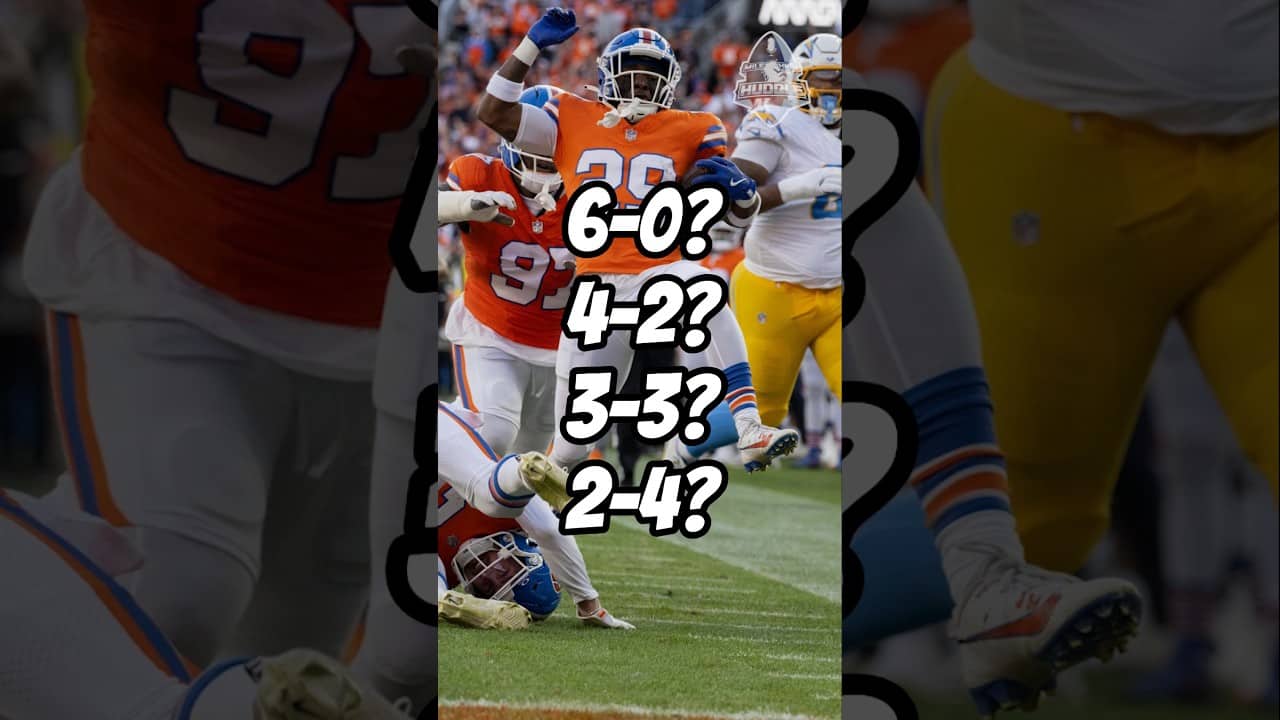 #Broncos' First 6 Games: Minimum Record Required