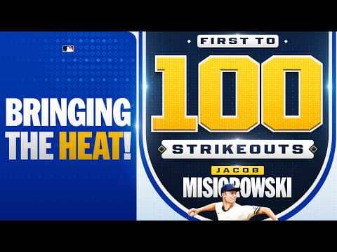 Jacob Misiorowski’s BEST START YET? 😳 (First pitcher to 100 K 🔥) | MLB Highlights
