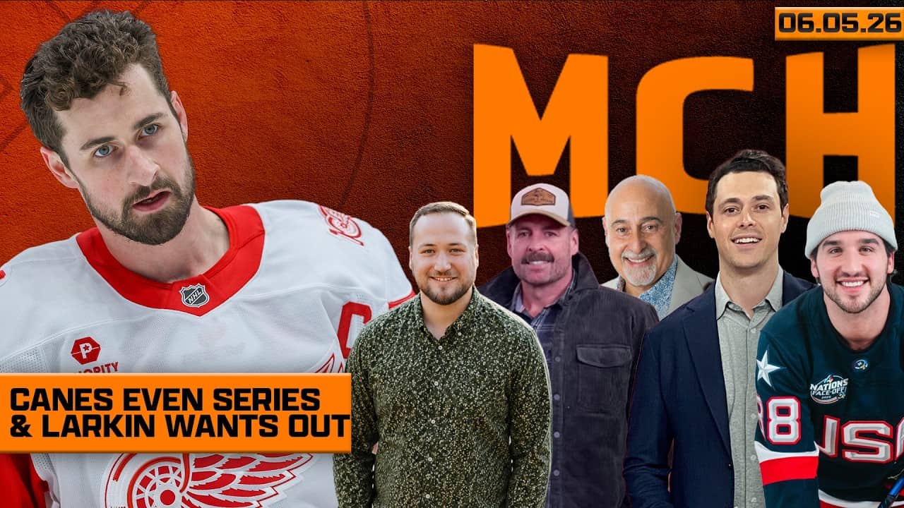 Canes Even Series & Larkin Wants Out | Morning Cuppa Hockey