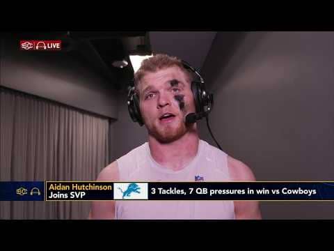 We saw this as a playoff game 🗣️ Aidan Hutchinson after Lions' win vs. Cowboys | SC with SVP