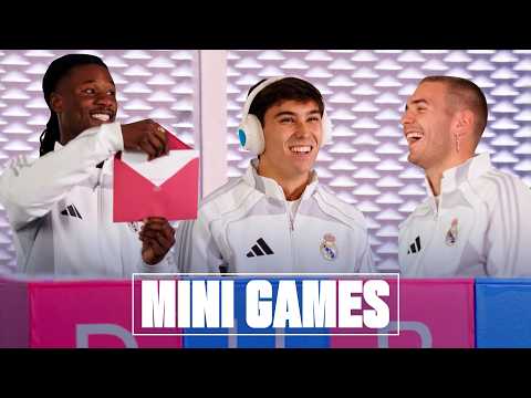Who’s the IMPOSTOR?! 🤣 | Mastantuono, Camavinga & Gonzalo Take on HILARIOUS MINI-GAMES!