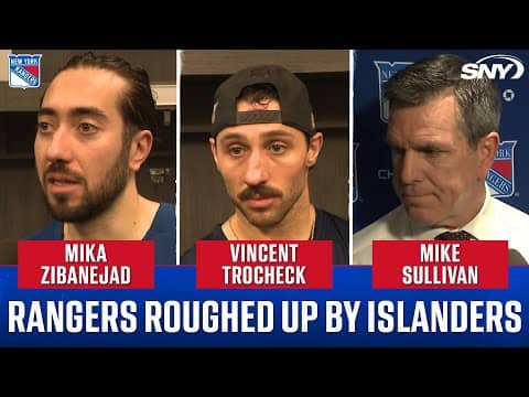 Rangers react after tough loss vs. Islanders, share thoughts on Artemi Panarin uncertainty