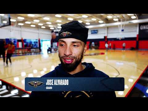 Jose Alvarado talks 5-Game Homestand | Pelicans-Trail Blazers Shootaround 11/12/2025