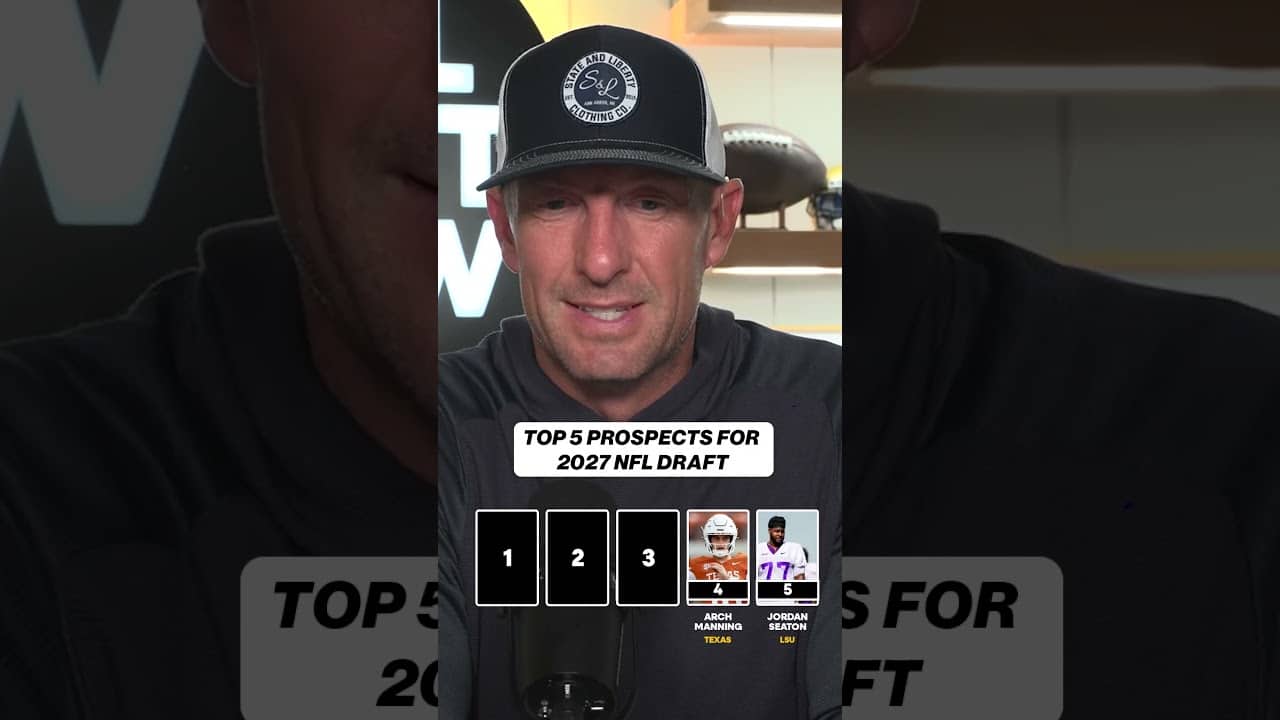 Joel Klatt breaks down his top 5 prospects of the 2027 NFL draft 👀 #cfb #football