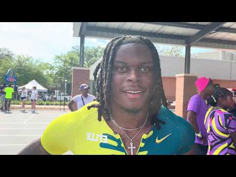 Jake Odey-Jordan Reacts To Windy 9.94 For British All-Conditions U20 100m Record At Tom Jones