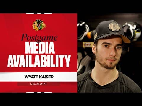 "It's not an excuse." | Wyatt Kaiser Postgame 12.28.25
