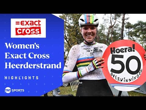 INCREDIBLE VICTORY! 👏 | Women's Exact Cross Heerderstrand Highlights | TNT Sports Cycling