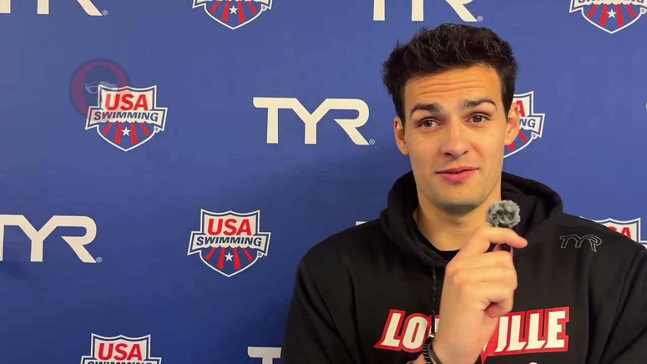 Denis Petrashov After 2:09 200 Breast: "Feels great time-wise... doesn't feel great, feeling-wise"