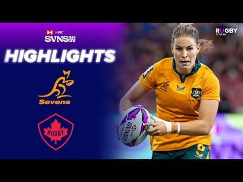 Australia v Canada Highlights | Women's Semi-Final | HSBC SVNS Singapore 2026