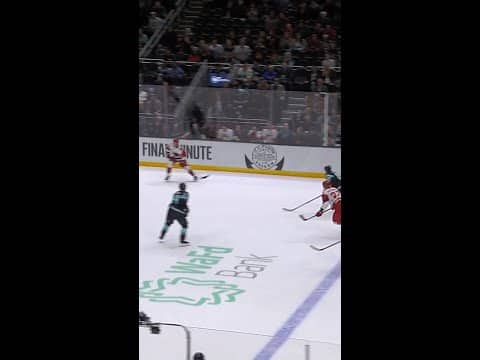 Joey stands on his head to close out Kraken's 2-1 victory over Hurricanes!