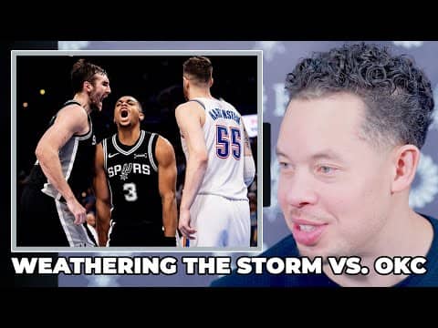 Mitch Johnson on Spurs Weathering OKC's Runs in Road Victory on Christmas