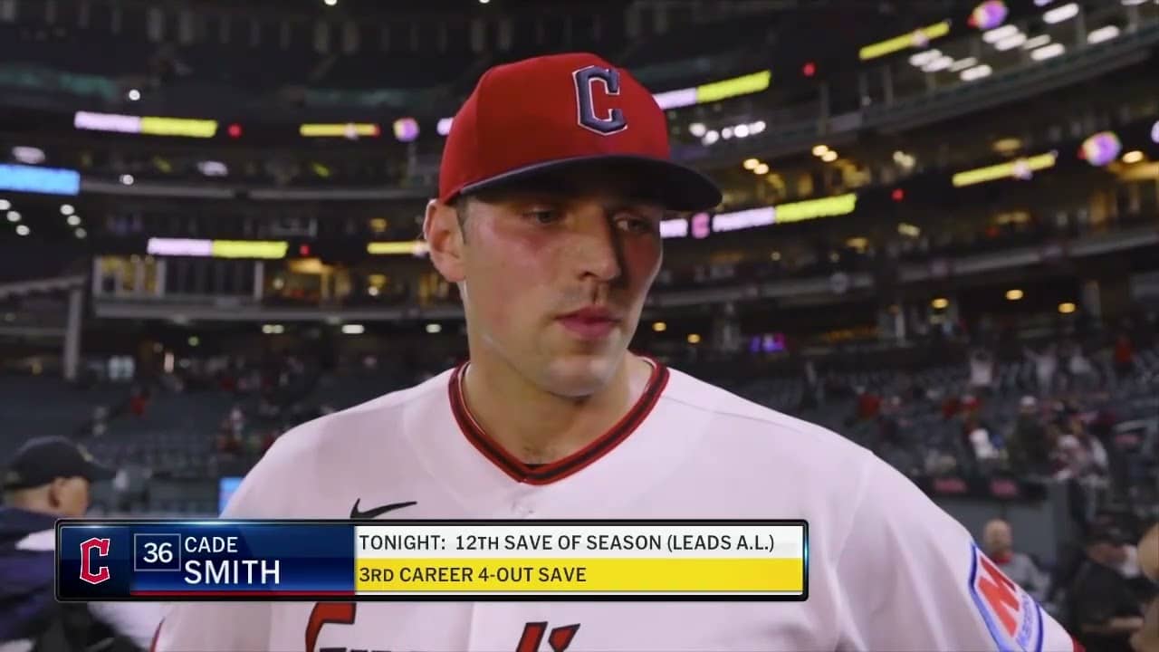 051226 - LAA vs CLE - Cade Smith Postgame Interview