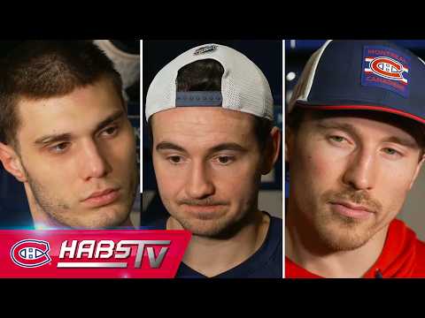 Canadiens address the media at practice | LIVE PRESS CONFERENCES