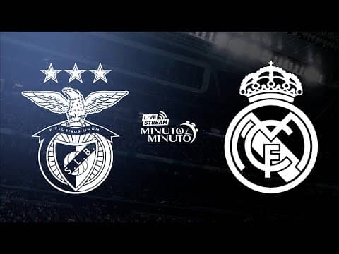 ⏱️ MINUTO A MINUTO | Benfica vs Real Madrid | Champions League