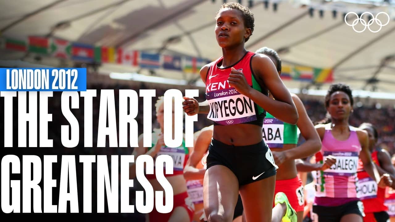 Faith Kipyegon's First-Ever Olympic Run | Olympic Debuts