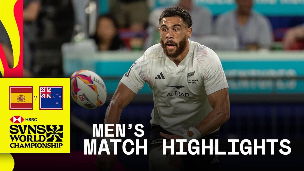 BIG 5th place win 💪 | Spain v New Zealand | HSBC SVNS Valladolid 2026 | Match Highlights