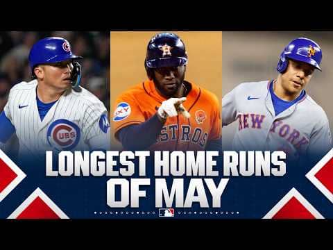 The LONGEST home runs of May 2026! 🤯💥 (Ft. Suzuki, Alvarez, Soto, Harper, and more!)