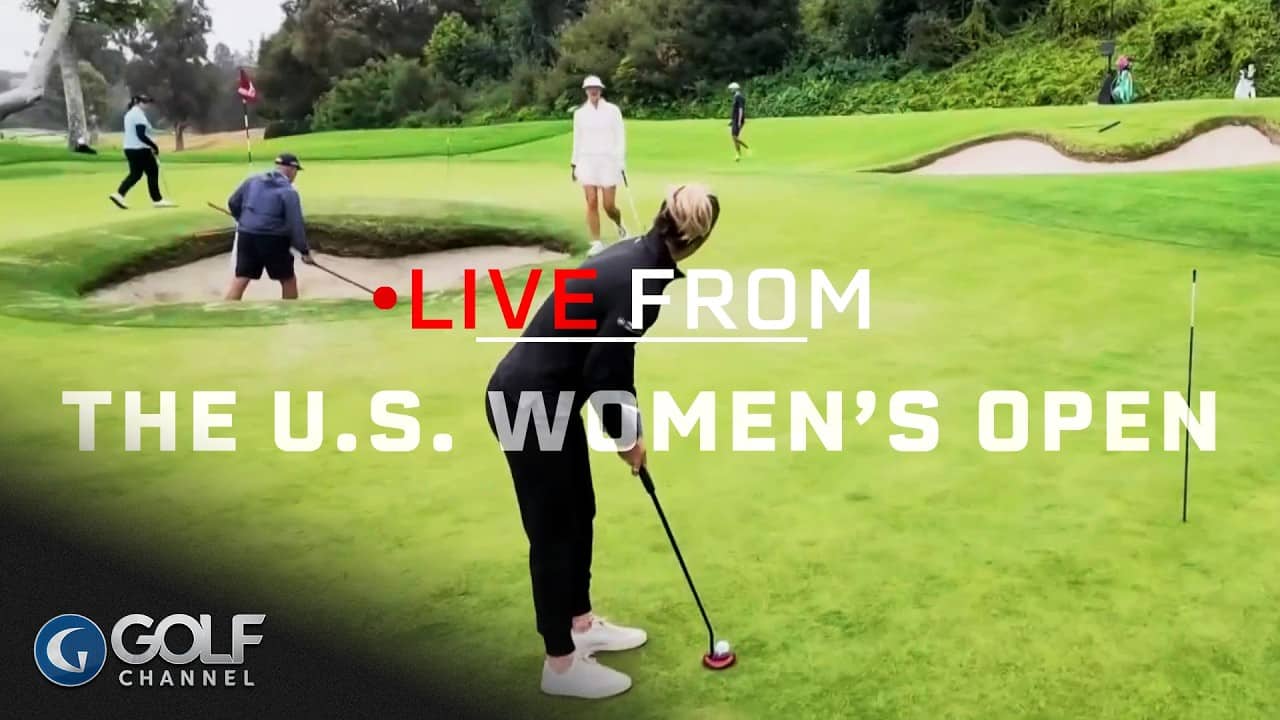 Reid, Wie West show how to play Riviera's 'infamous' par-3 sixth | Golf Channel