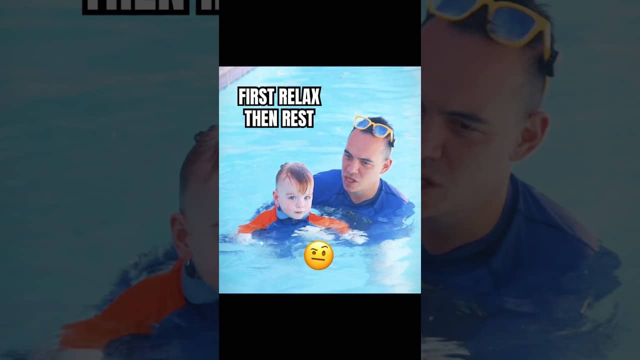 TEACH BABY TO FLOAT IN WATER