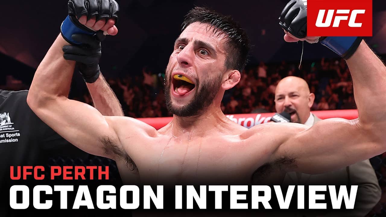 Steve Erceg Octagon Interview | UFC Perth