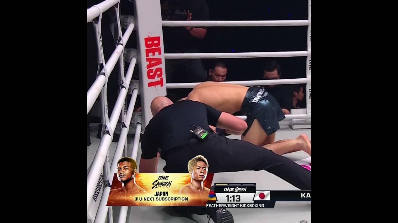 MIND-BLOWING 🤯 Marat Grigorian KOs Kaito in the very first round!