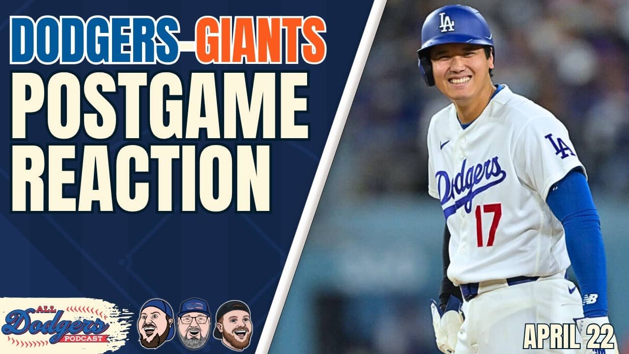 Ohtani Shines on the Mound, Gets Blanked at the Plate, Dodgers Lose to Giants 3-0